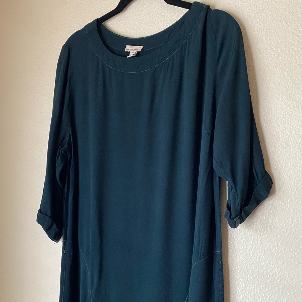 Anthropologie Holding Horses Black Midi Dress, Size XS - Picture 3 of 10